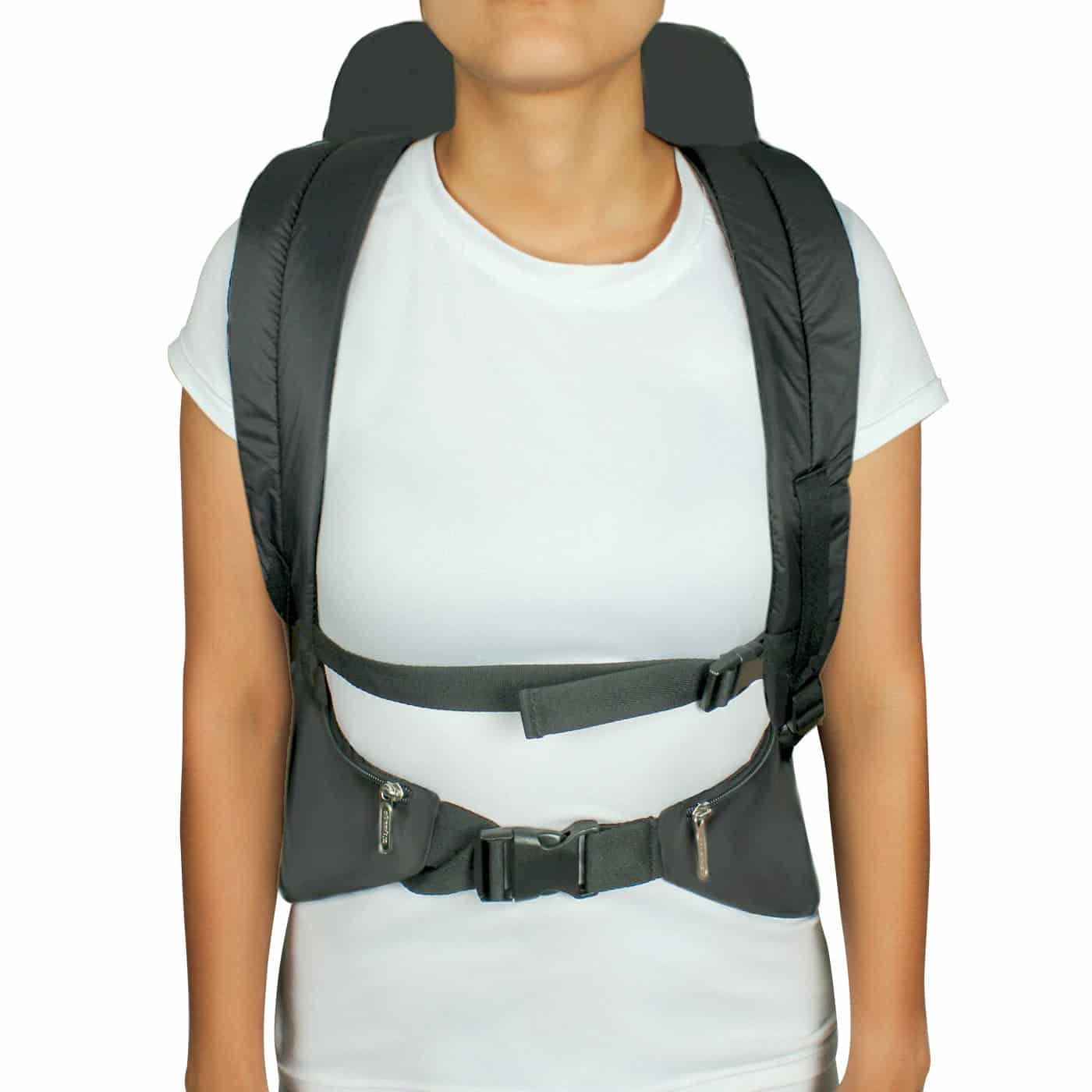 Morral Viajero XL Plegable Citybags Light Gris - miniatura 6