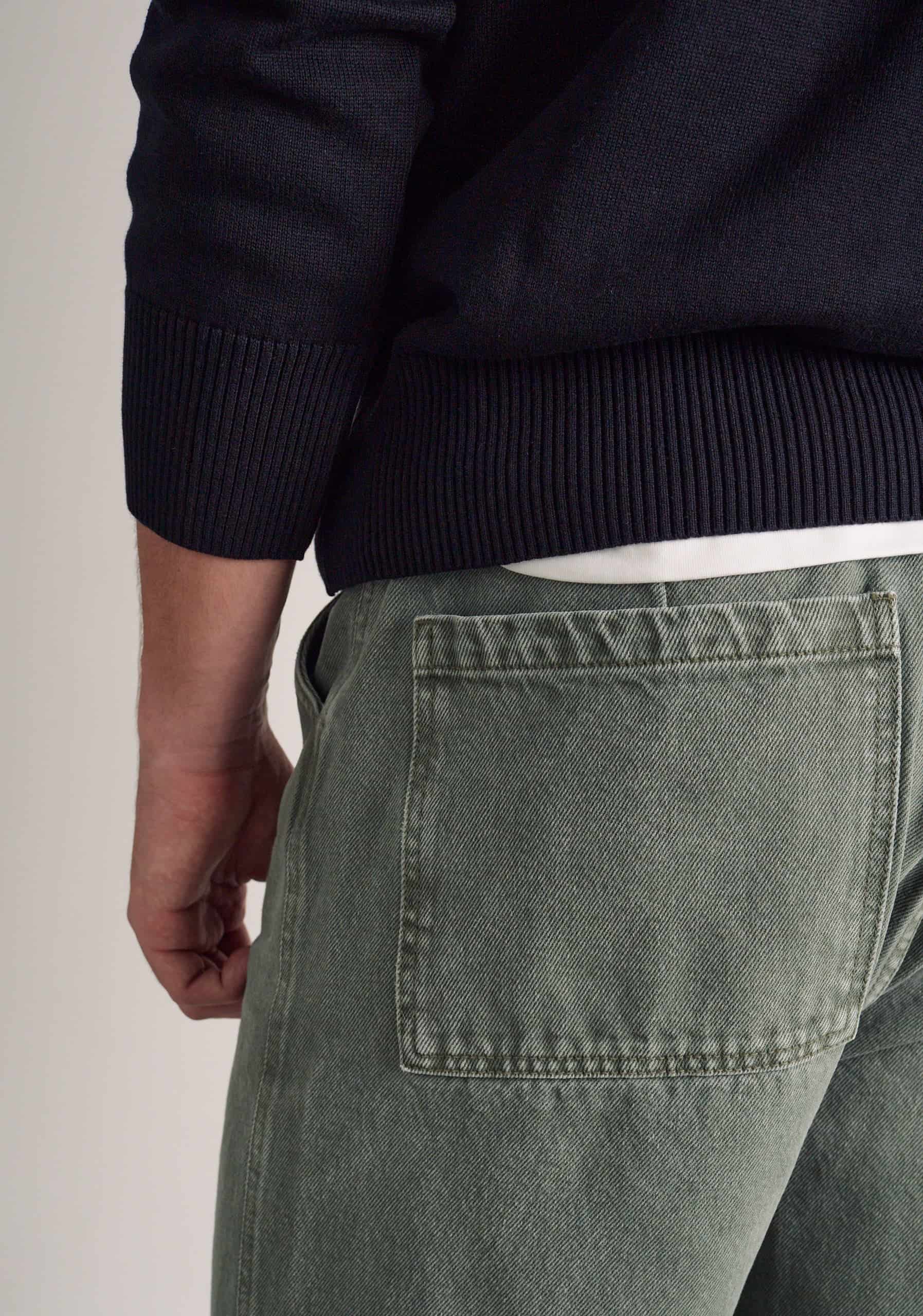 Pantalon H Dylan 5 Bols Verde - miniatura 5