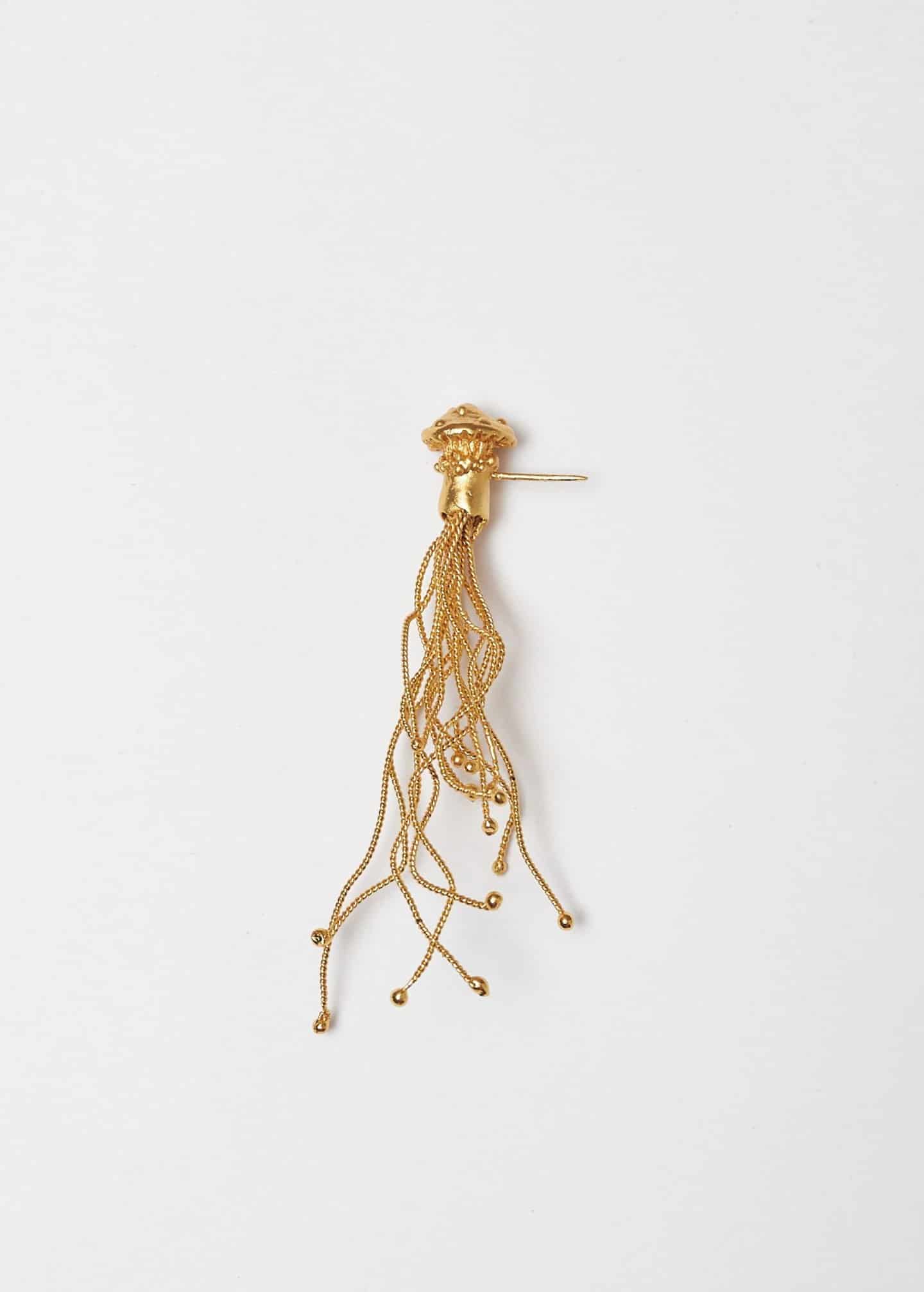 arete broche Micelios Maxi dorado - miniatura 1