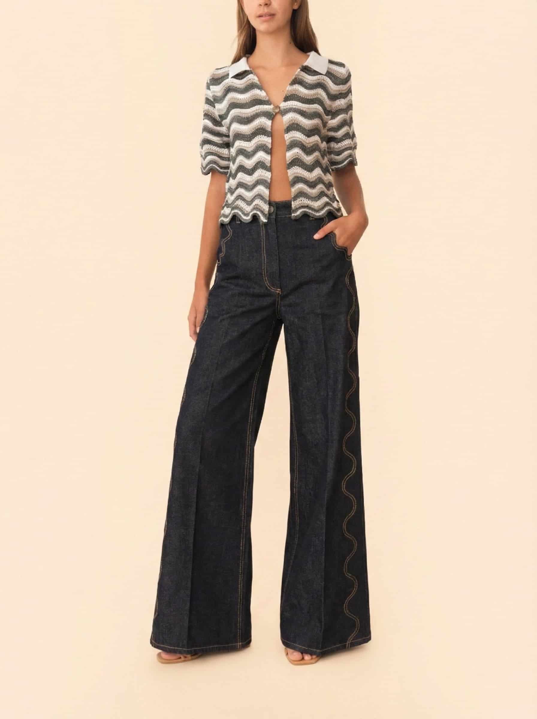 MALAI JEAN NAVY - miniatura 2