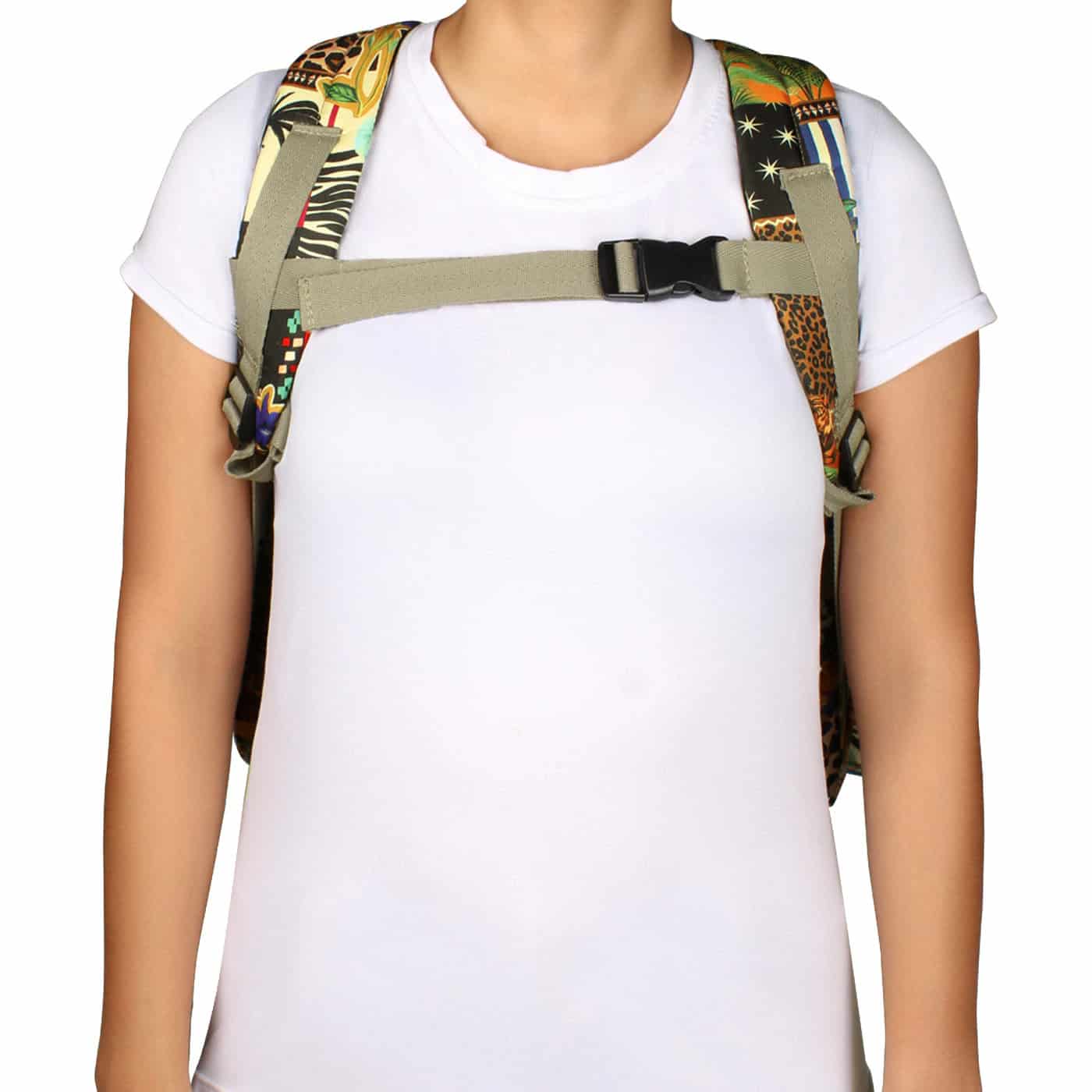 Morral Mochilero Pequeno ULTRA Estampado Glam Citybags Multicolora - miniatura 7
