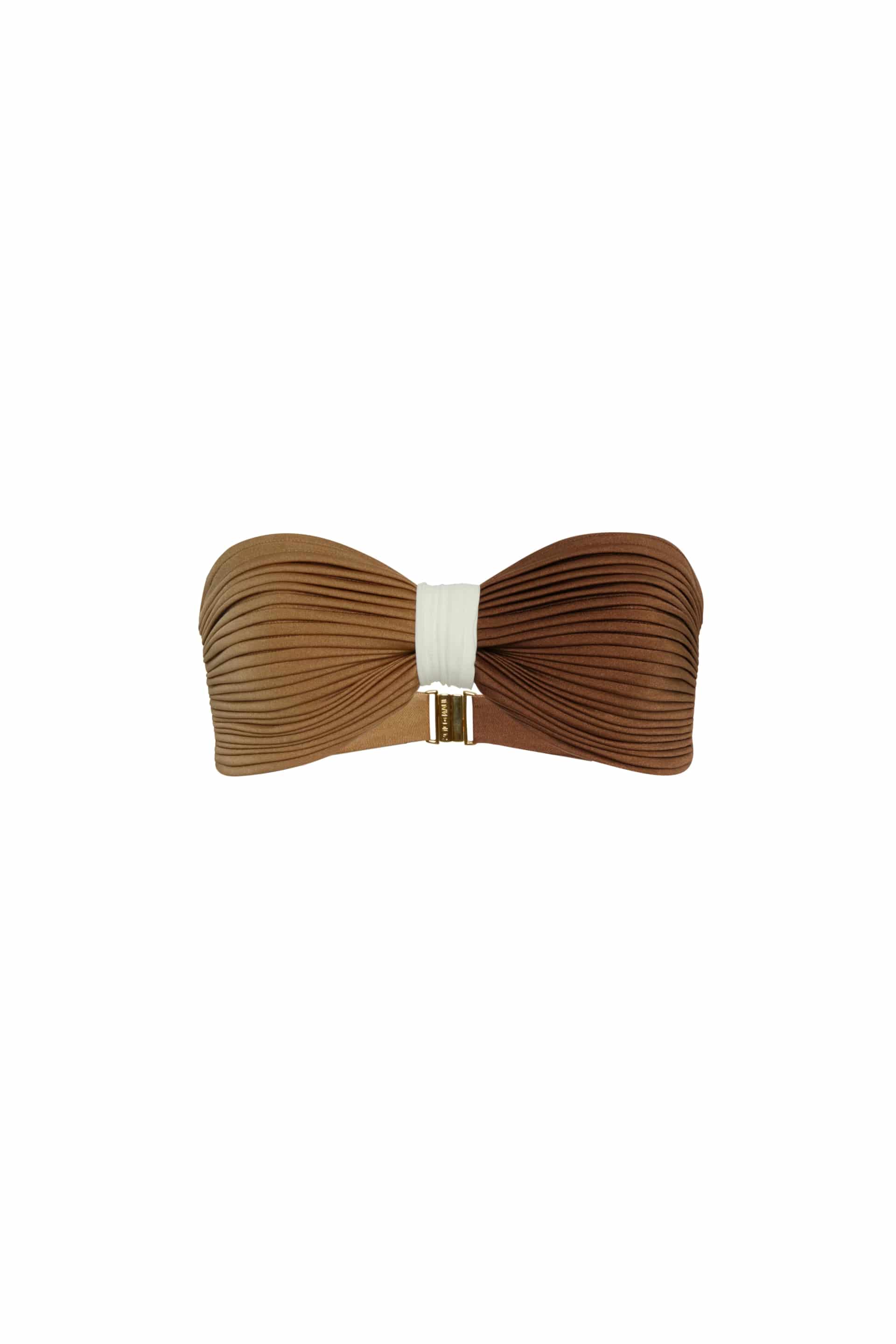 Emma Top / Brown - Gold - miniatura 2