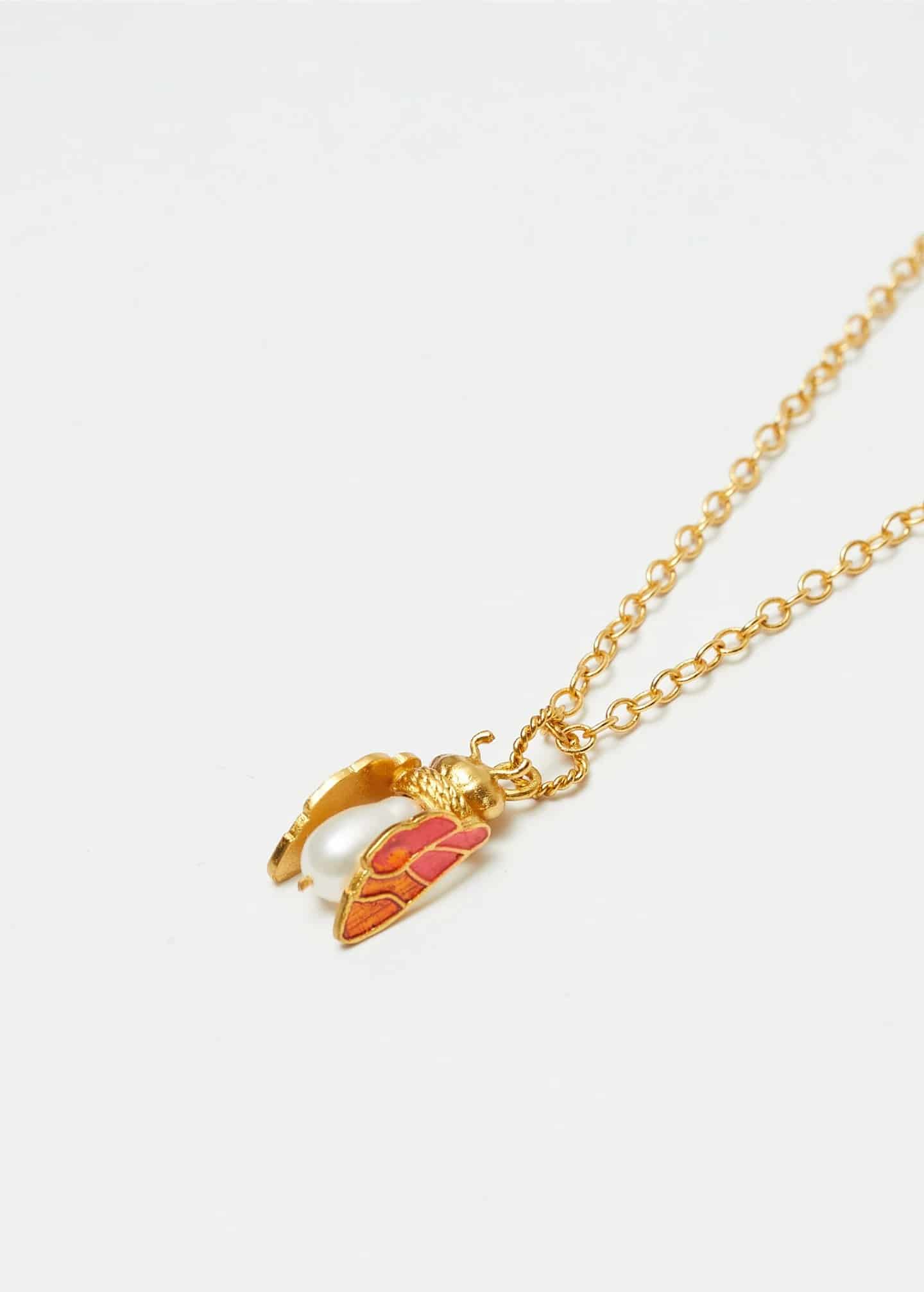 Cadena Worker Bee Naranja - miniatura 3