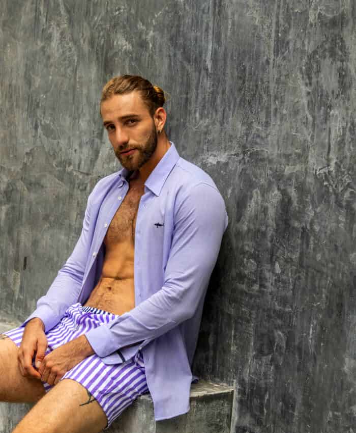CAMISA LILA - miniatura 2