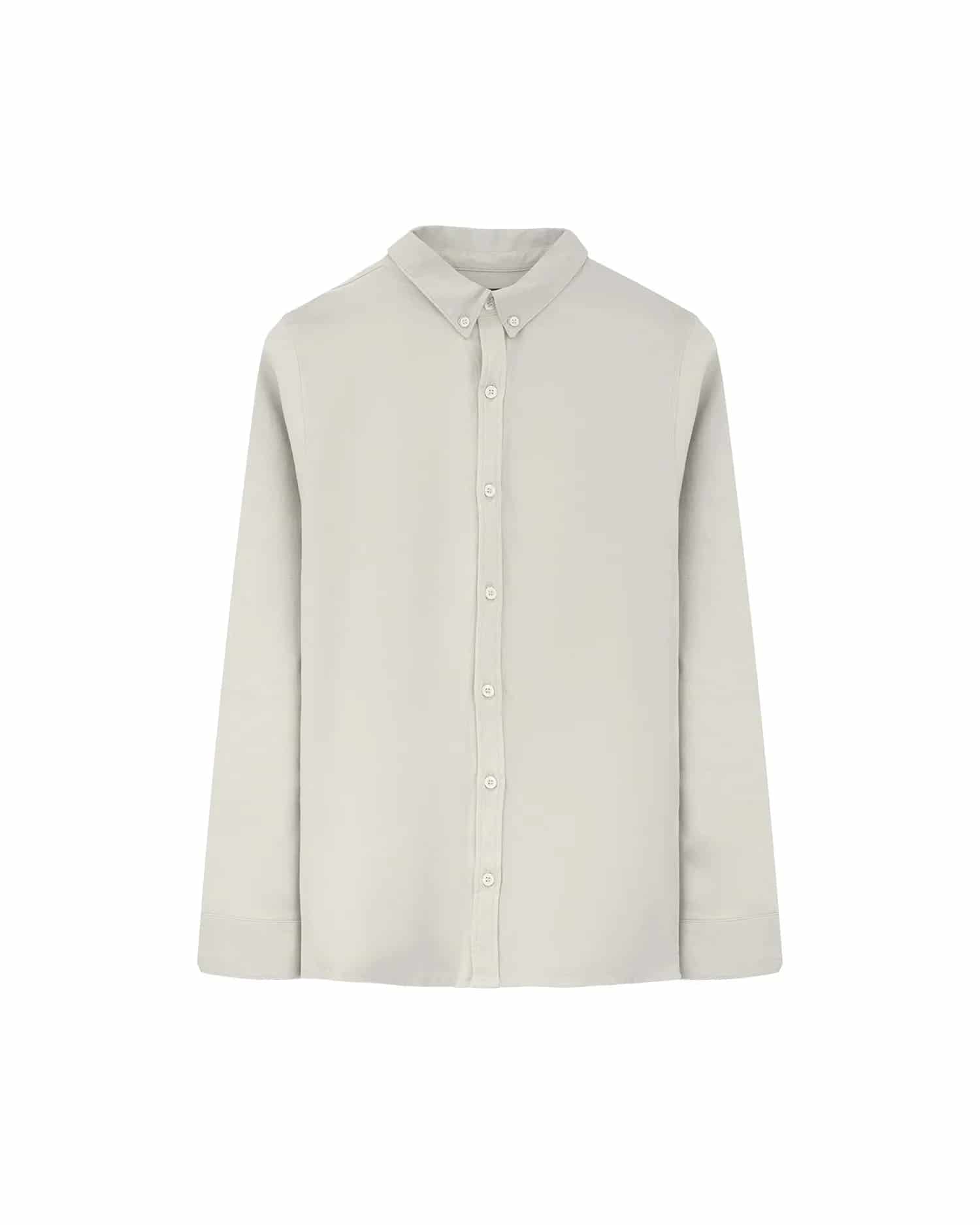 Camisa Clásica Crema - miniatura 1