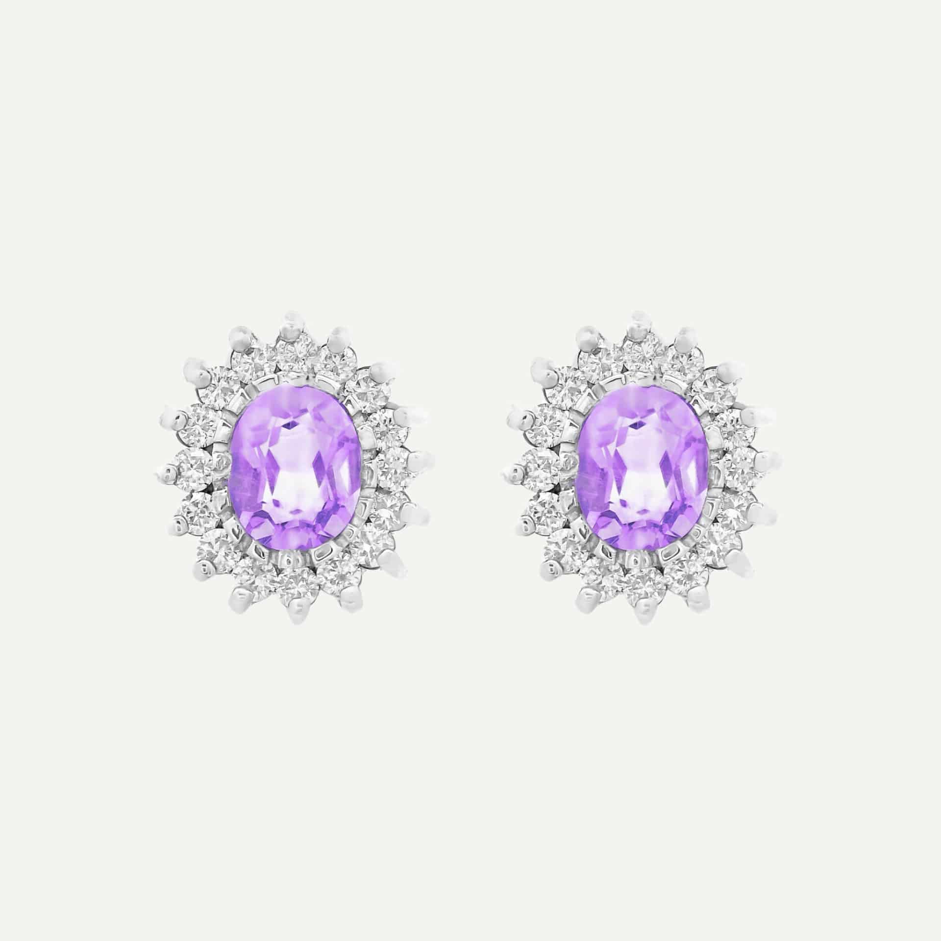 Arete Corona Thin Ovalado - miniatura 1
