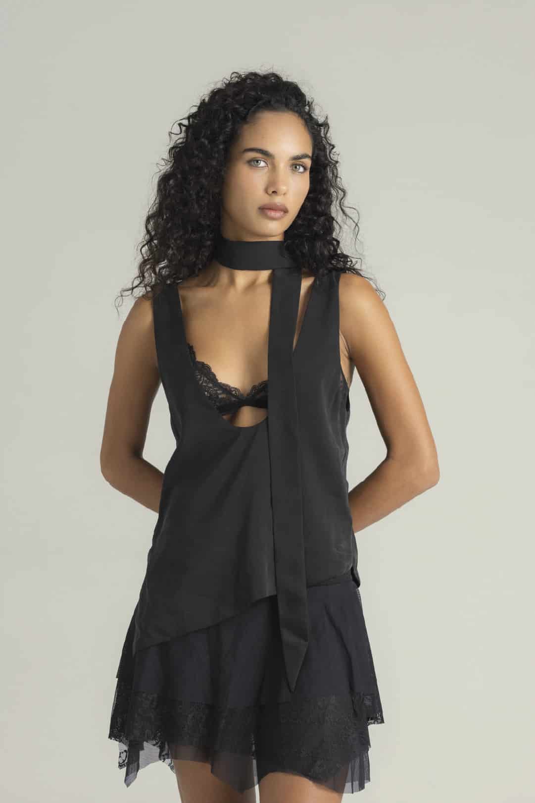 BLUSA AITONA NEGRO - miniatura 4