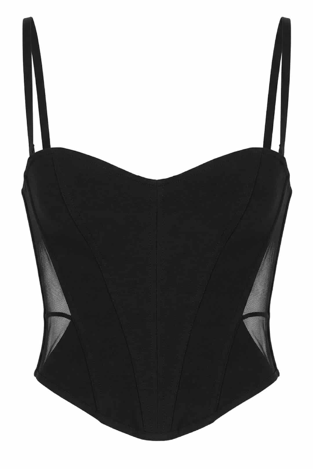 CORSET LISA NEGRO - miniatura 6