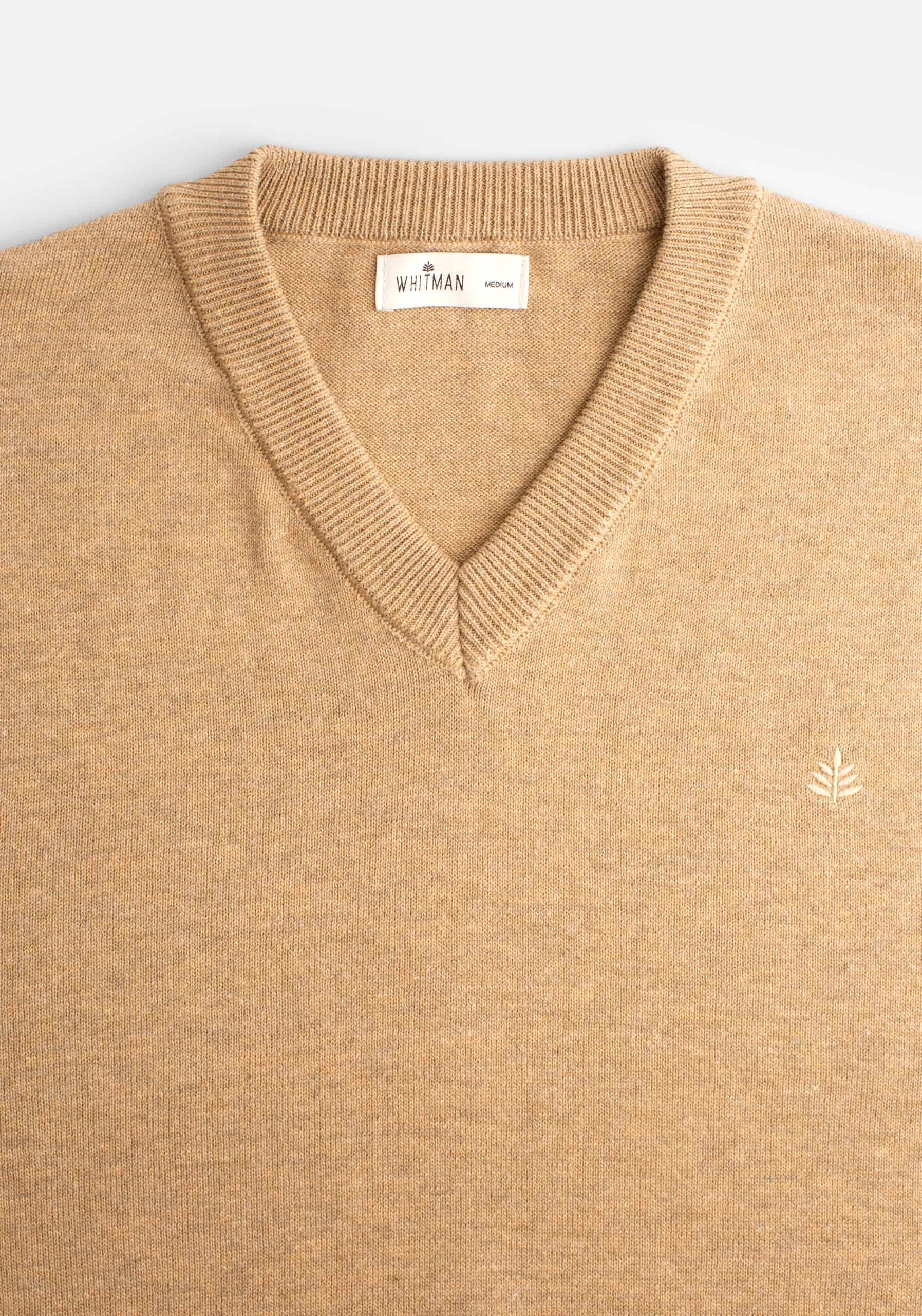 Saco H Newark Cuello V Beige - miniatura 2