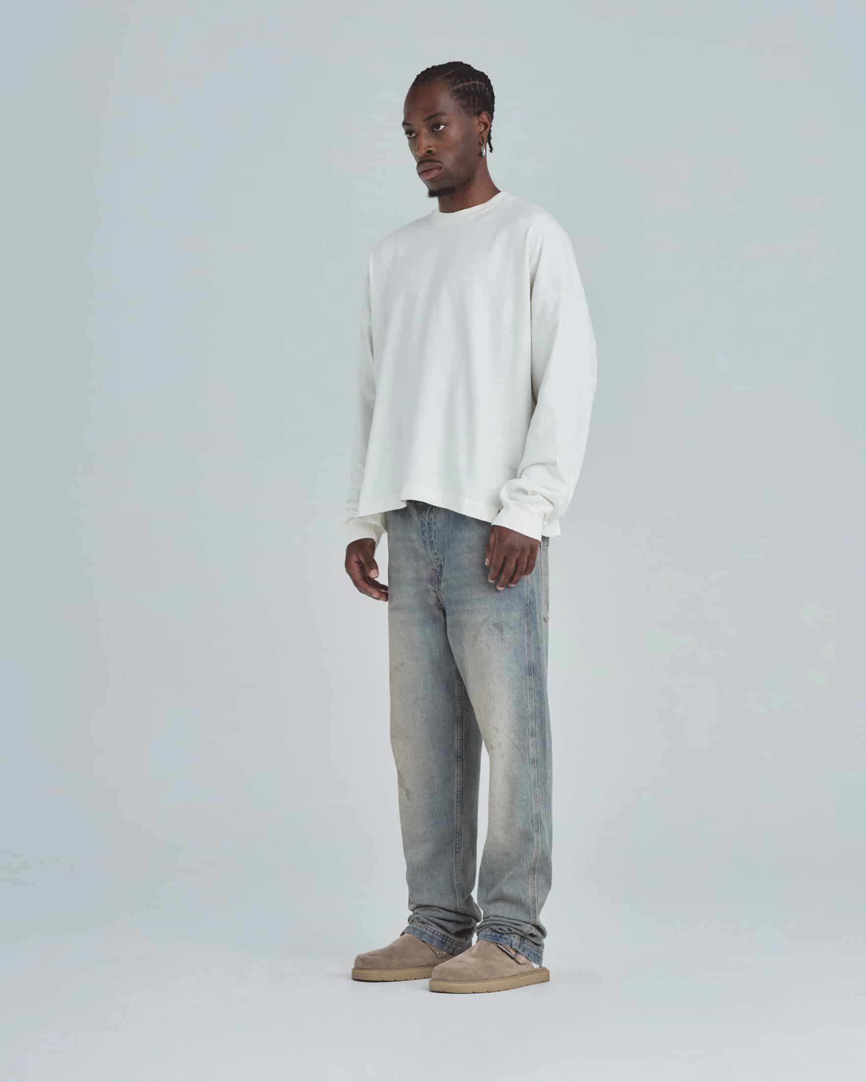 Line Basic Slim Fit Jeans Dirty Blue - miniatura 5