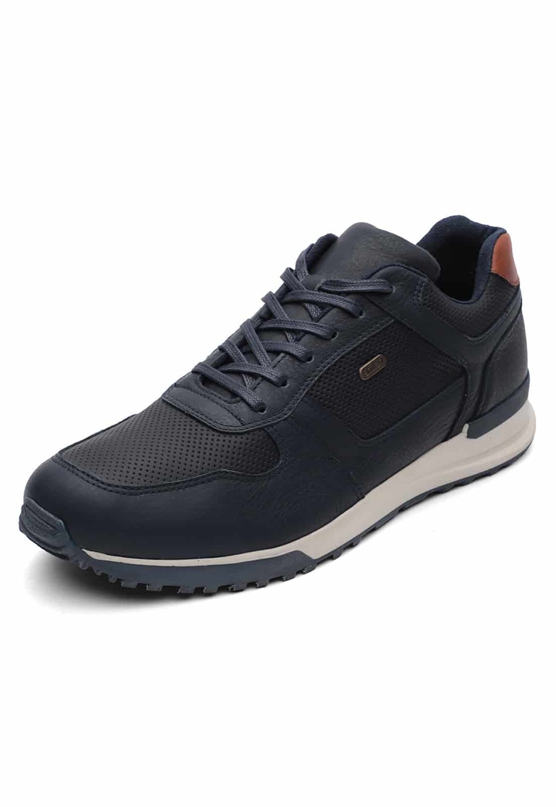Tenis de cuero para hombre color azul | Armori x Los Caballeros - miniatura 1