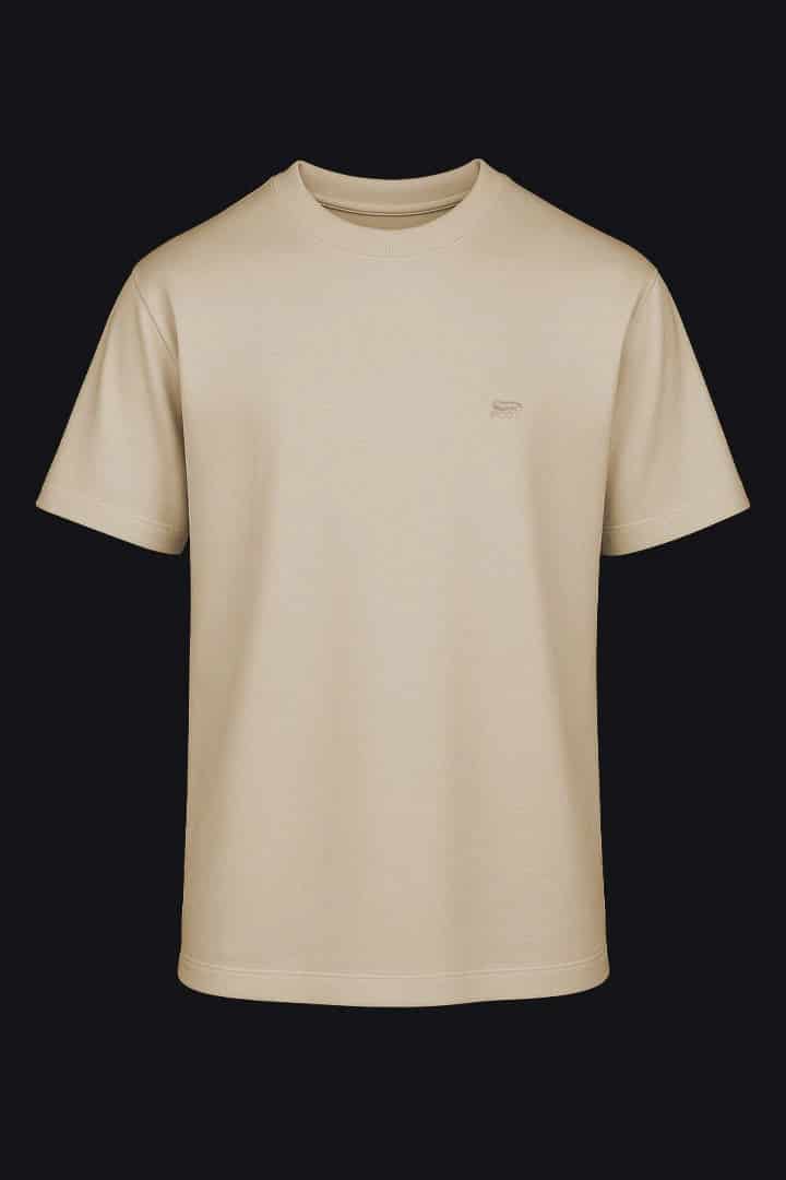Camiseta arena oso bordado - miniatura 1