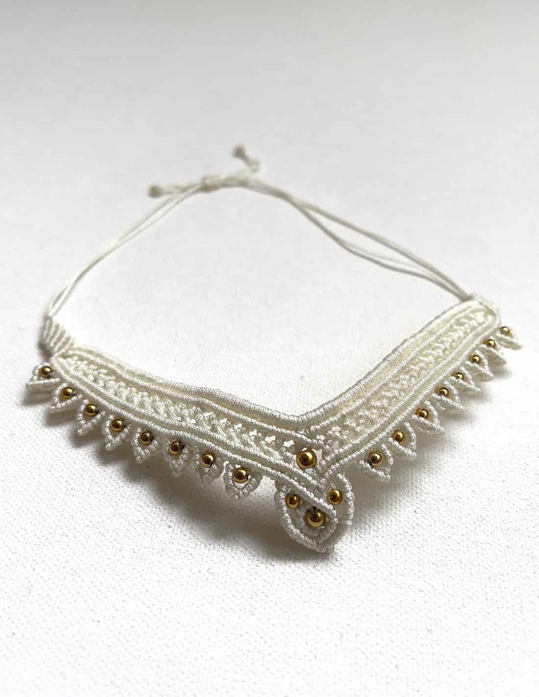 Brazalete Reina De Verano Marfil - miniatura 4
