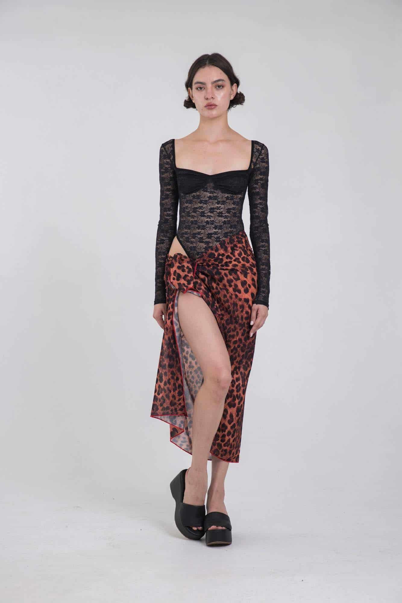 LEOPARD SCARF - miniatura 3