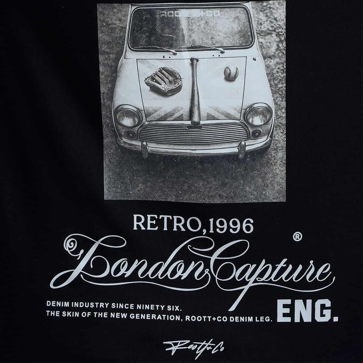 Camiseta Regular Negra - miniatura 6