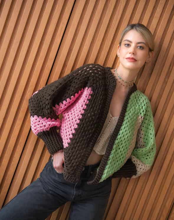 Mosaico Vital - Crocheted Cardigan (pre-order) - miniatura 11