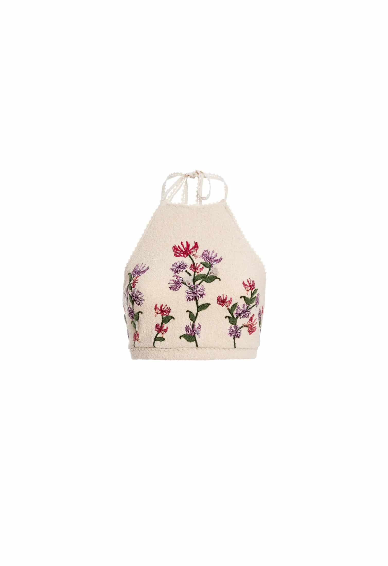 Carlota Honeysuckle Cropped Top - miniatura 13