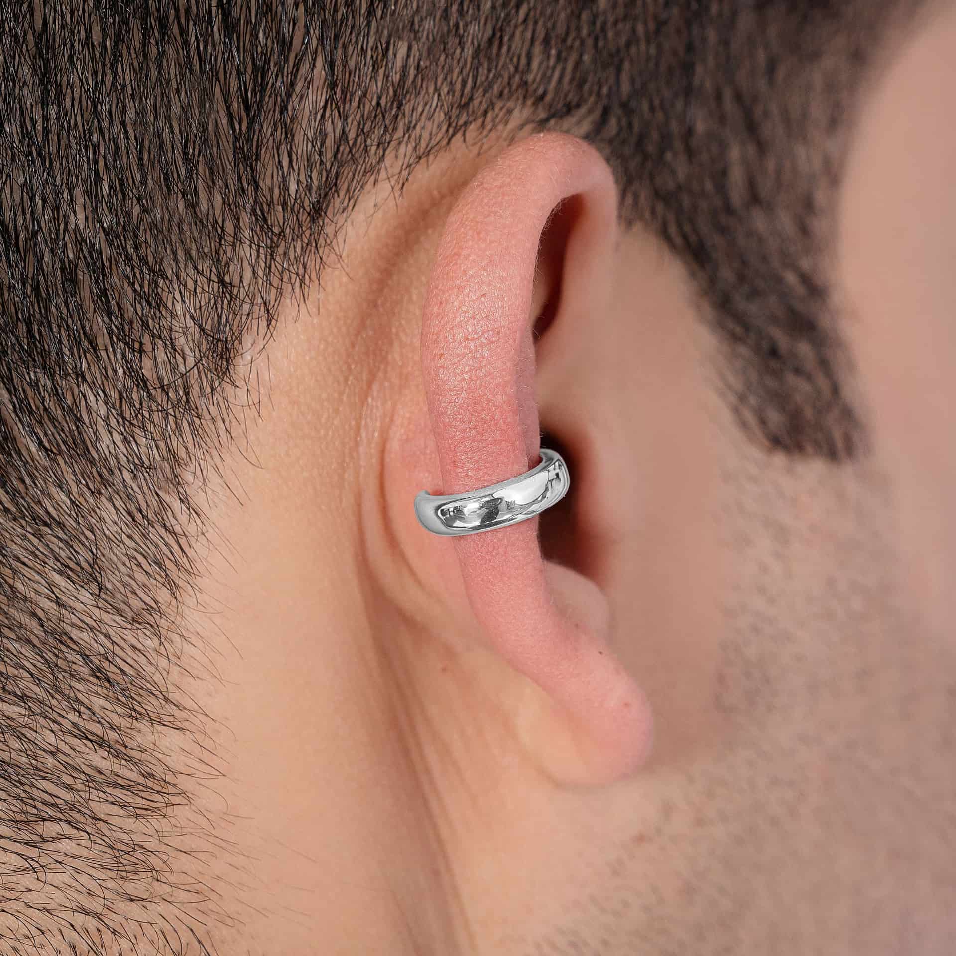 ESSENTIAL | EAR CUFF EN PLATA 950 - miniatura 3