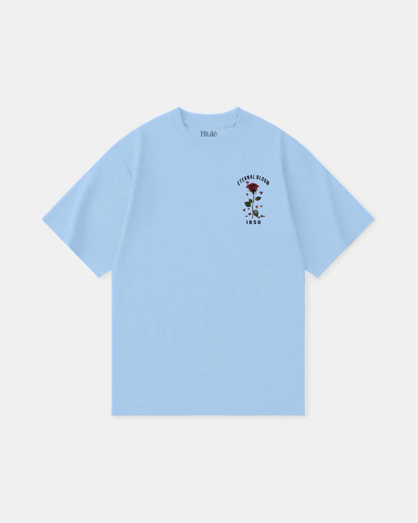 Oversized T Shirt Eternal Bloom Sky Blue - miniatura 2