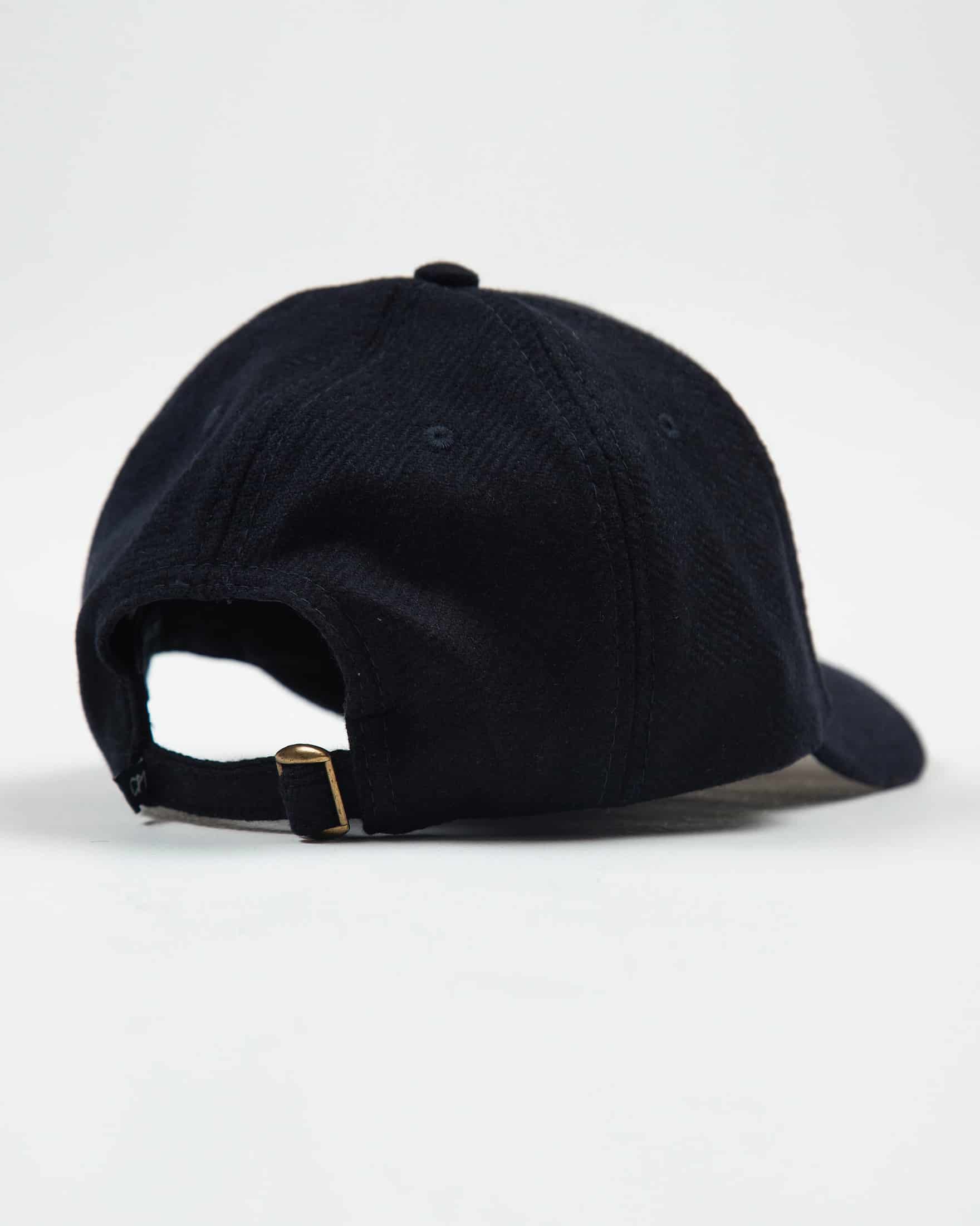 Gorra Baseball Lana Cashmere Azul Oscuro - miniatura 4