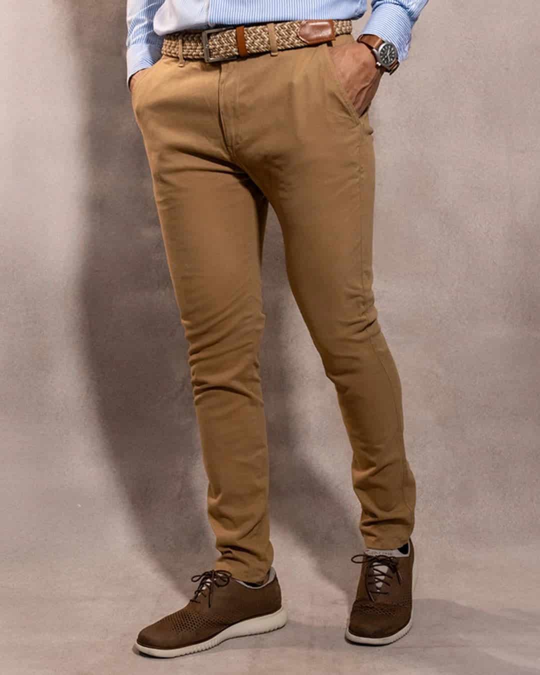 Pantalon Elastico Camel - miniatura 3