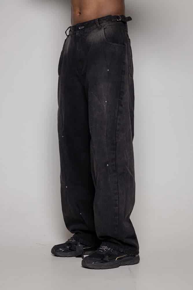 Baggy Courage Negro Taches - miniatura 4