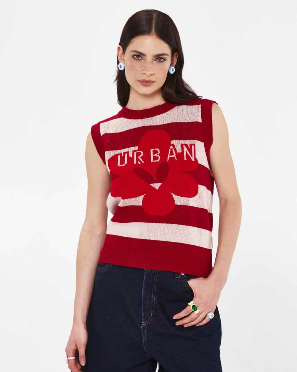 CRUSH KNIT VEST - miniatura 8