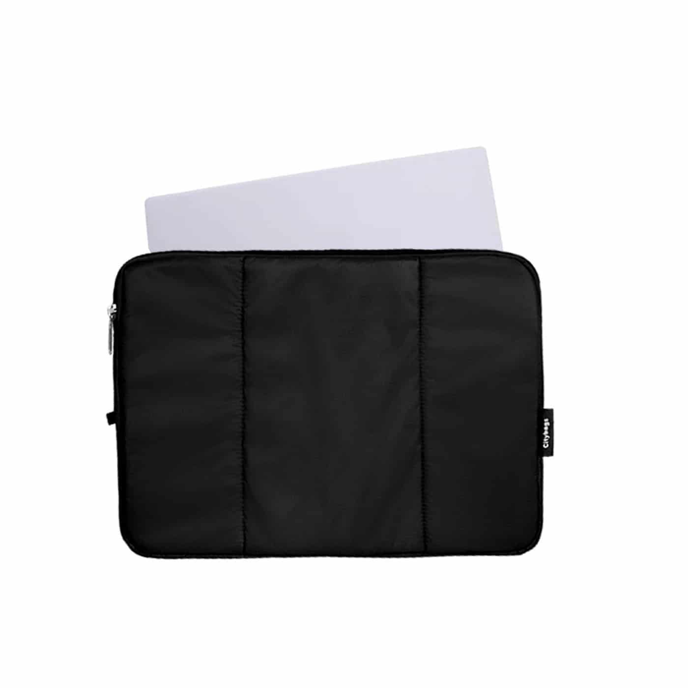 Estuche Laptop Grande Citybags Negro 37x27x2cm - miniatura 1
