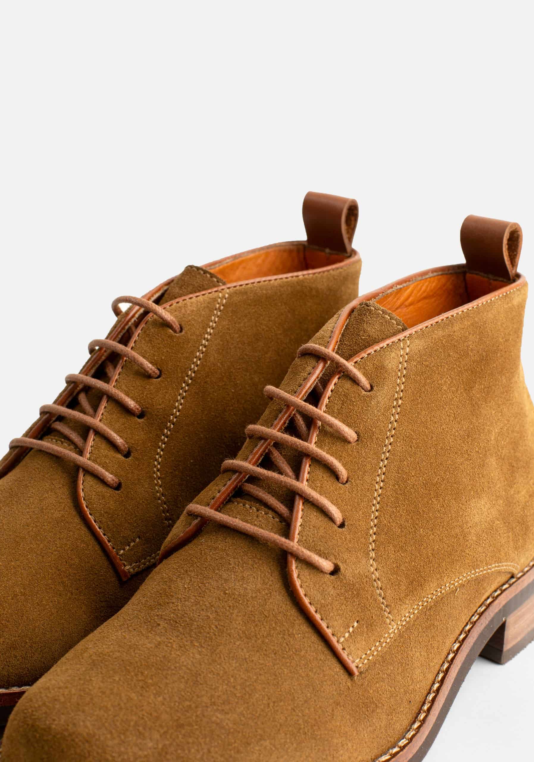 Botas Ferrara Gamuza Café - miniatura 4