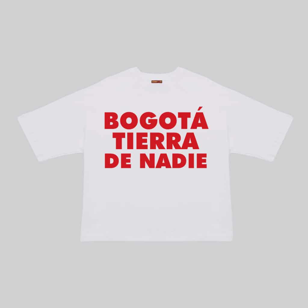 Camiseta Bogotá Tierra de Nadie Blanca - miniatura 1