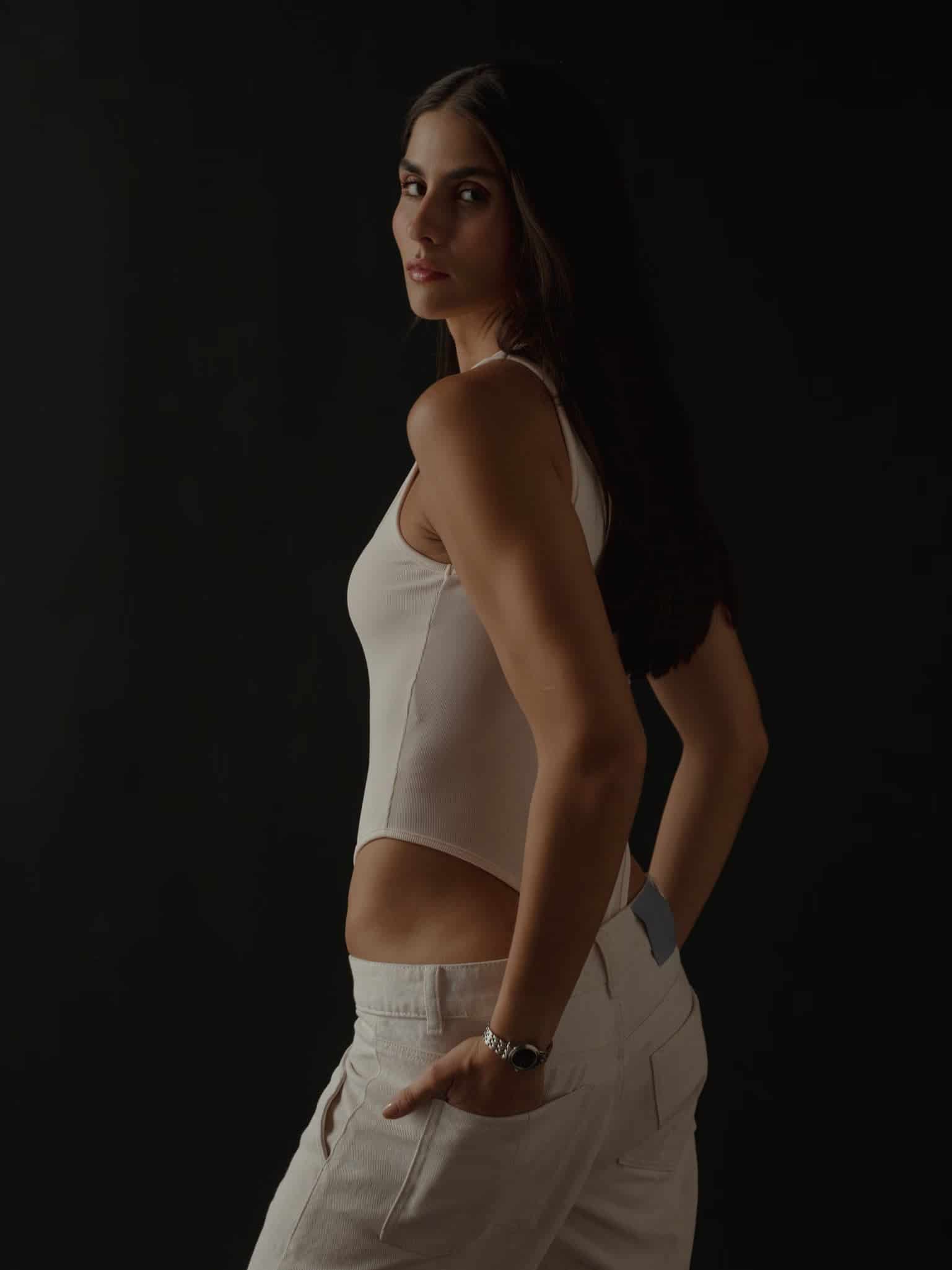 HALF BUTTON BODY - SOFT WHITE - miniatura 9