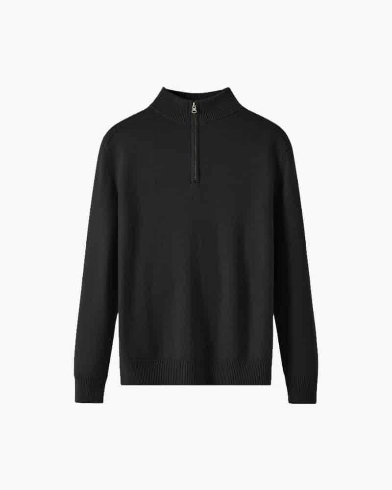 100% Merino Wool Zip Up - miniatura 3
