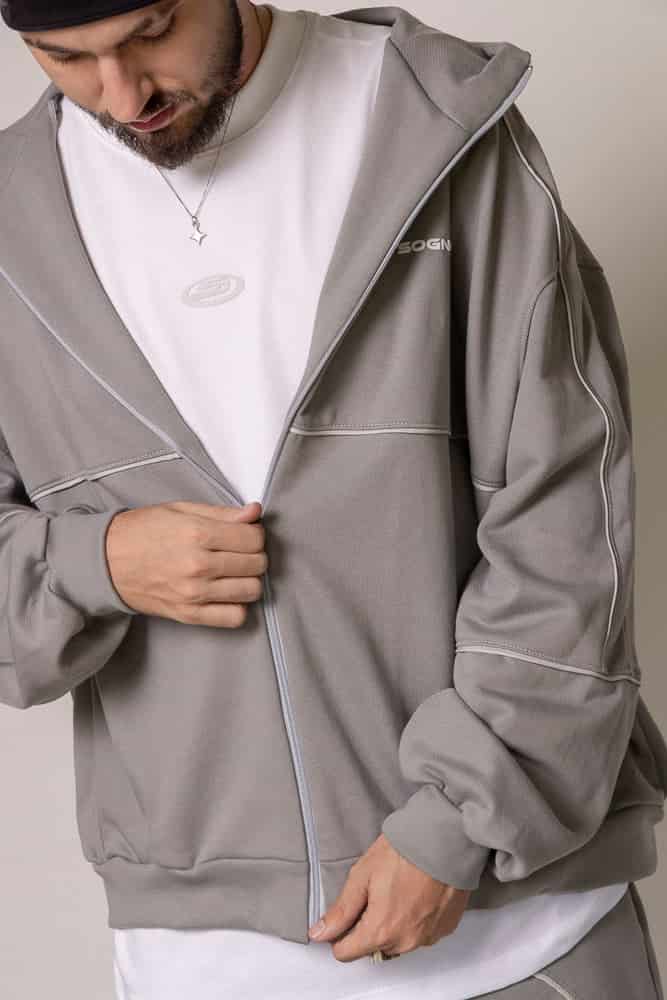 Hoodie 87/27 Sgo-Gris - miniatura 7