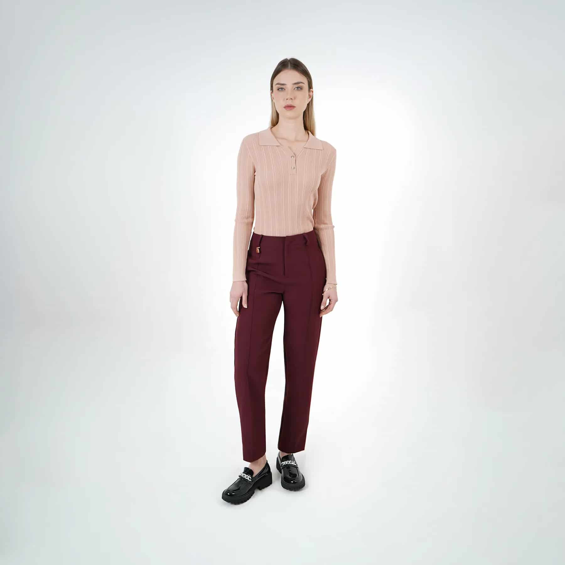 Pantalon Tiro Alto Bota recta - miniatura 1