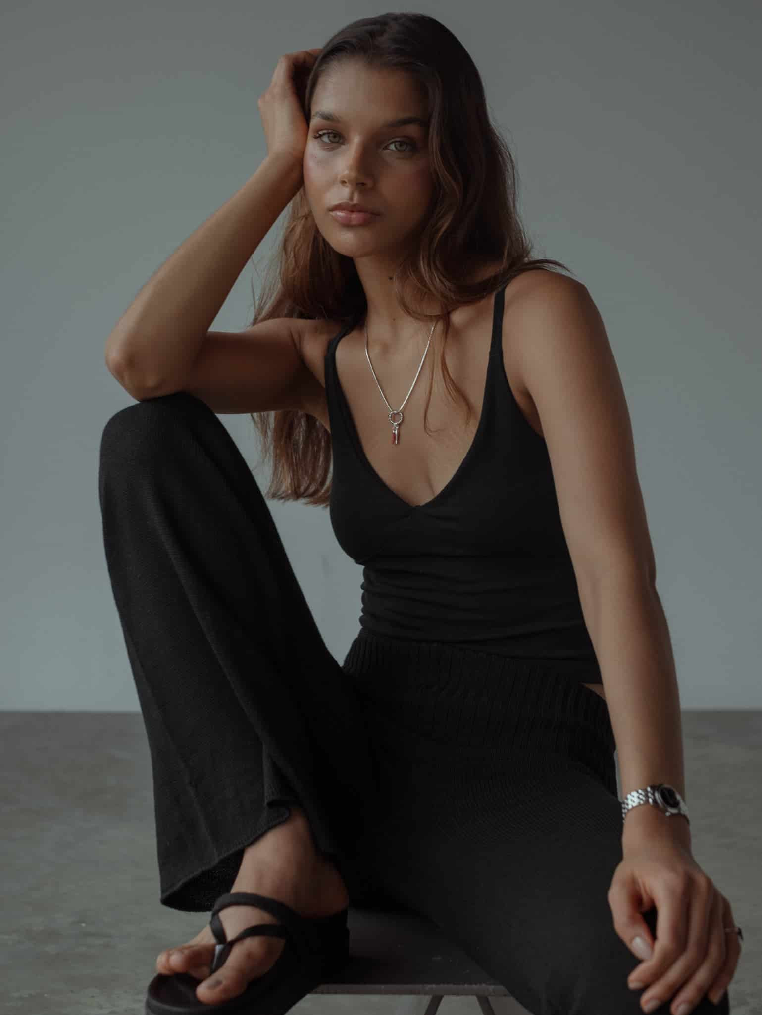 TINY TOP - BLACK - miniatura 2