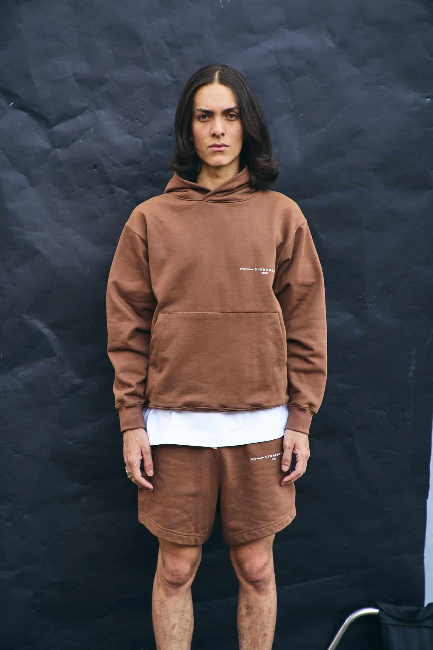 GARMENTS TAUPE HOODIE - miniatura 2