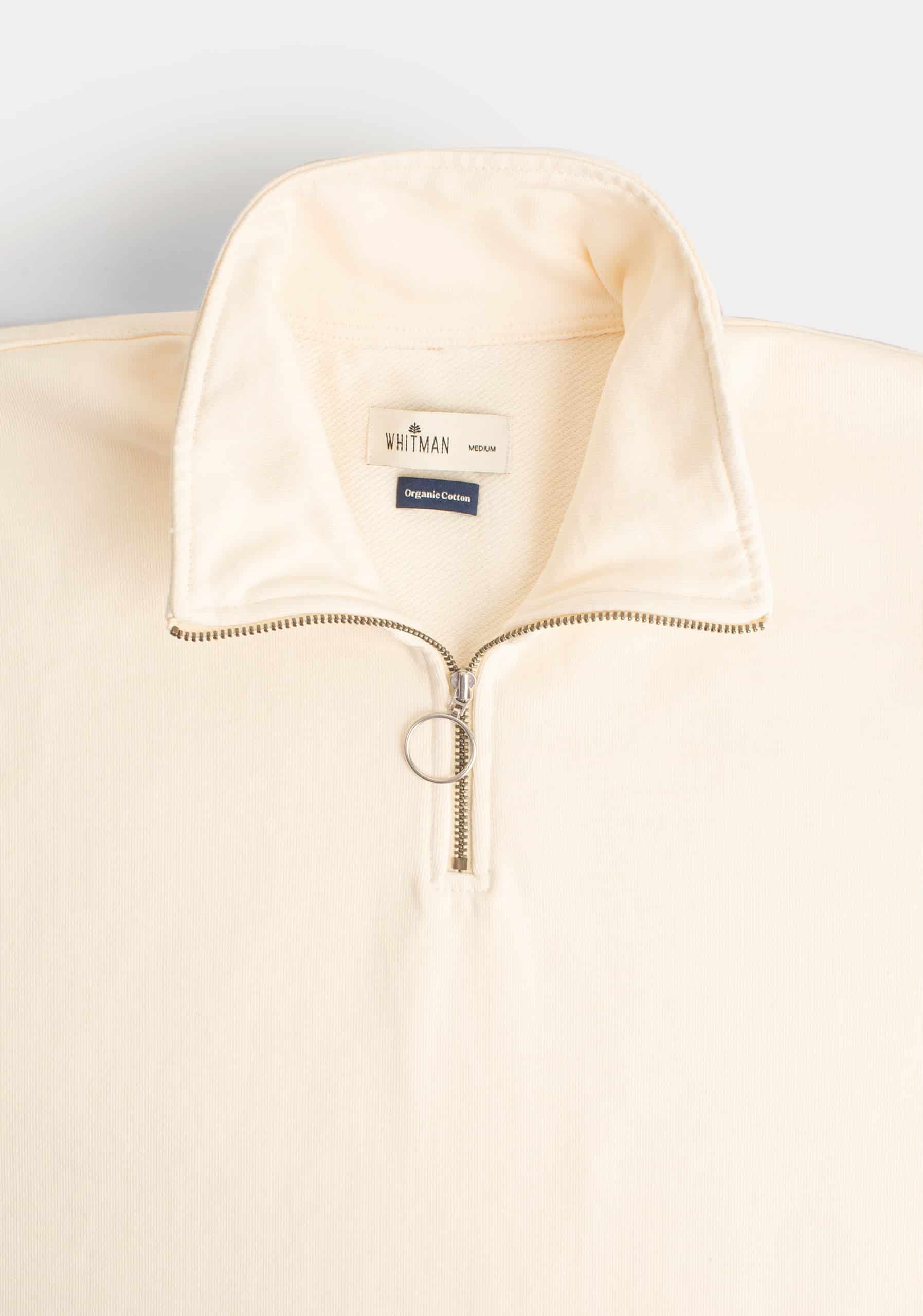 Buzo H Half Zip Oliver Marfil - miniatura 7