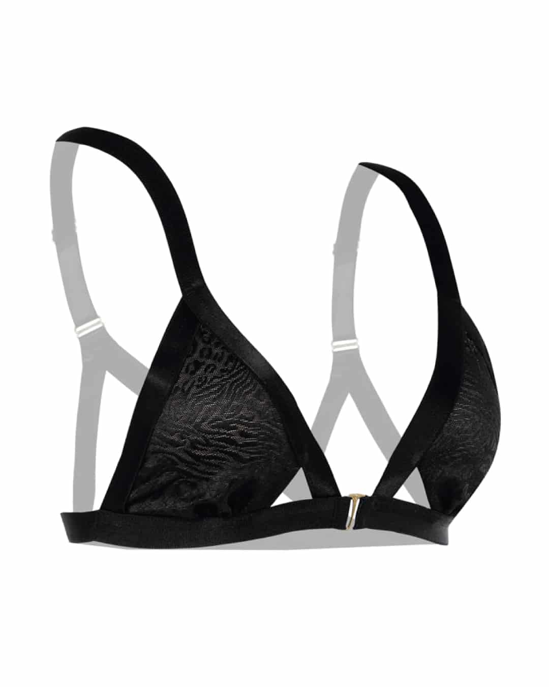 Bralette animal print - NOCTURNAL NEGRO - miniatura 3