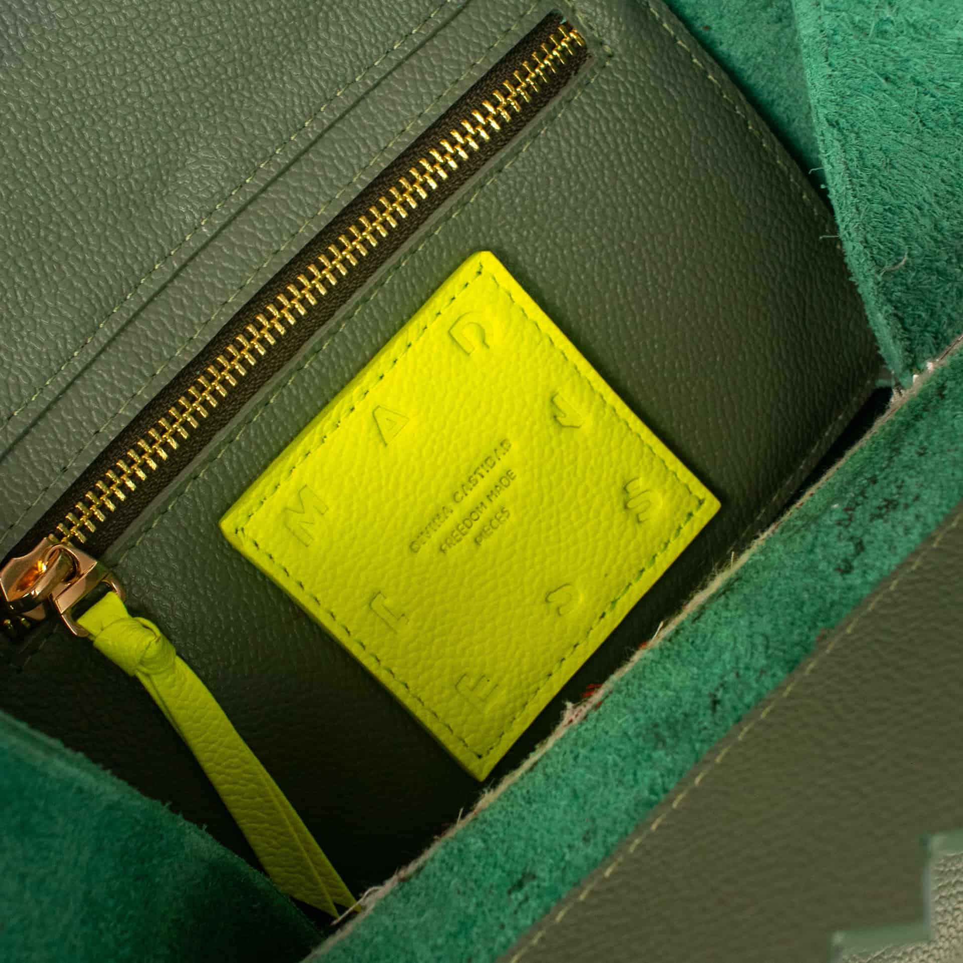 Paper Bag SHORT - Sage x Wine - miniatura 4