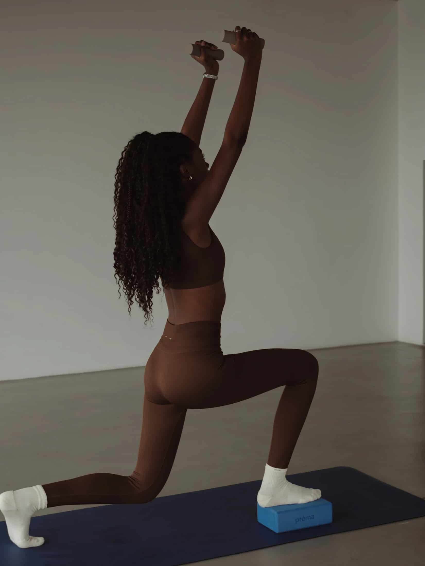 SHAPER SEAMLESS LEGGINGS - SEPIA - miniatura 6