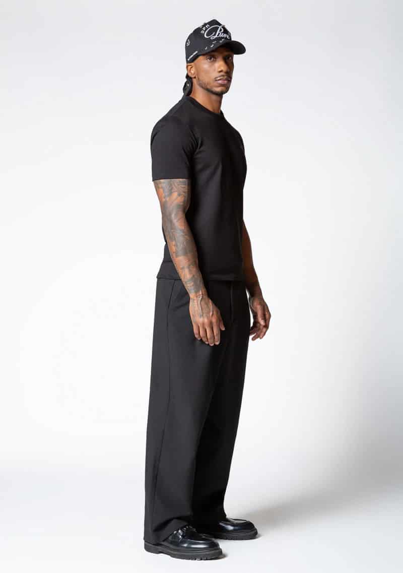 Dopamine black slim t-shirt - miniatura 4