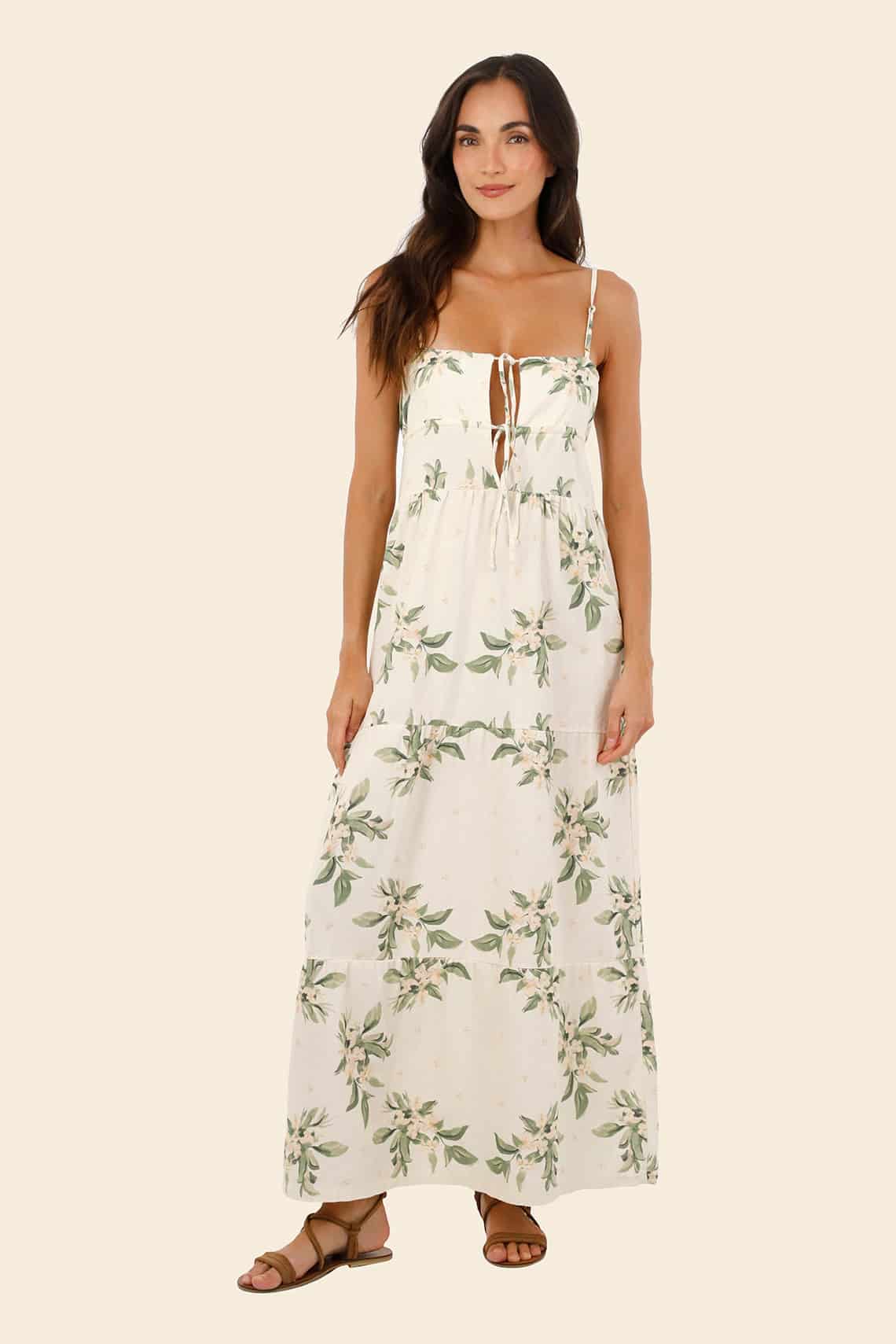 Ivory Bloom Alhena Dress - miniatura 1