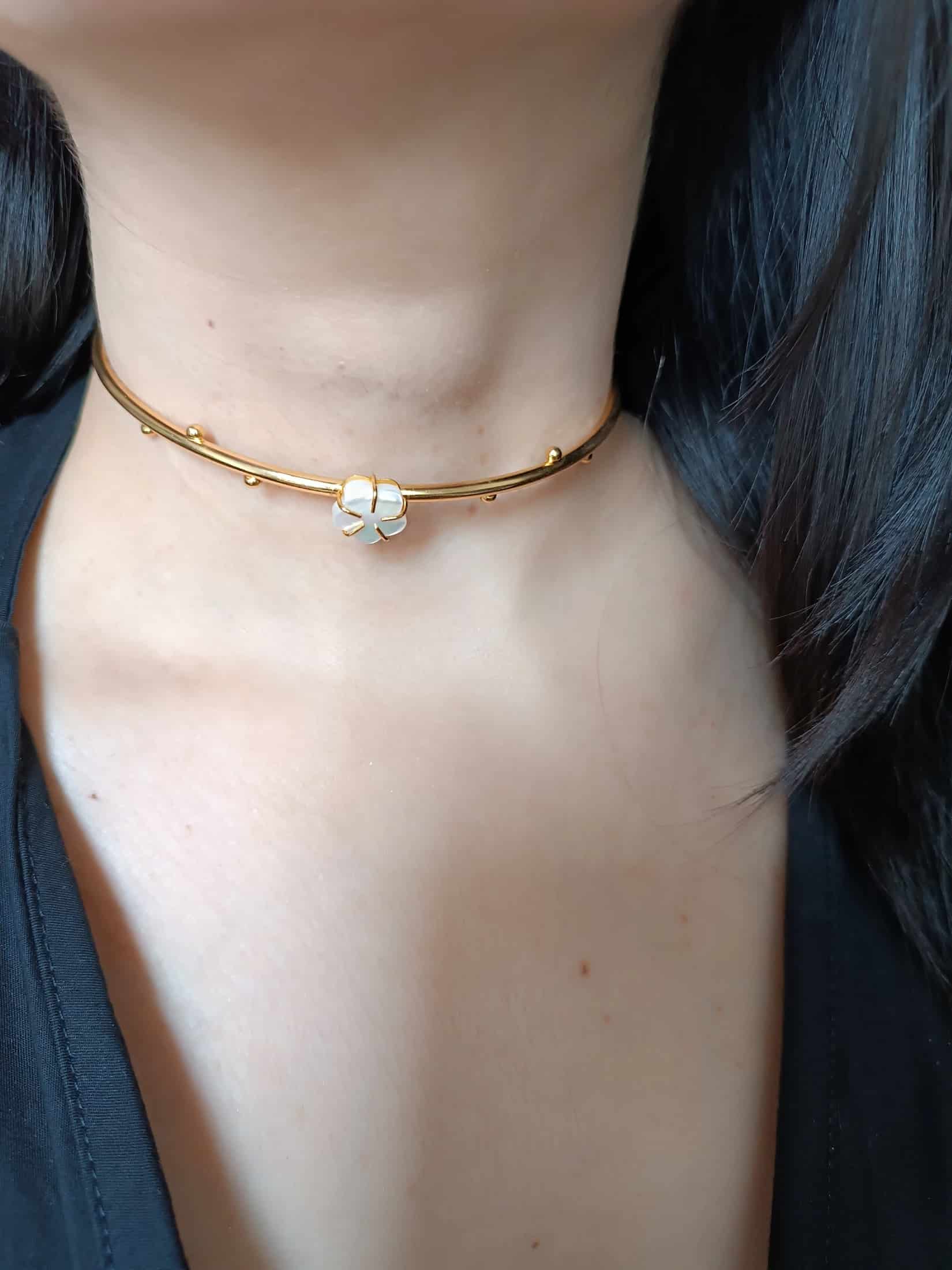 Choker Mariana con nacar - miniatura 4