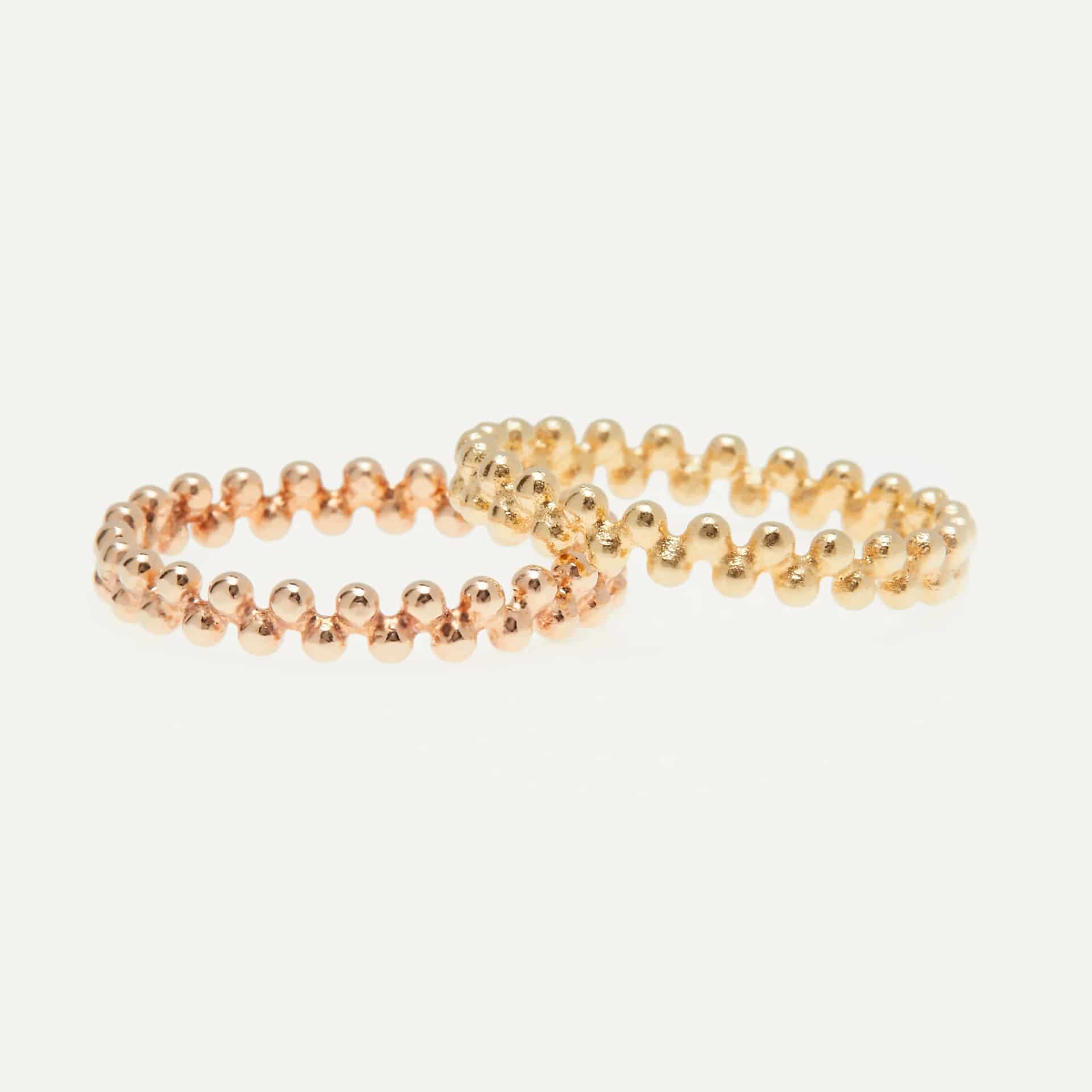 Anillo Pearl zigzag - miniatura 2