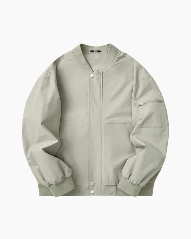 Minimalist Bomber Jacket - miniatura 1