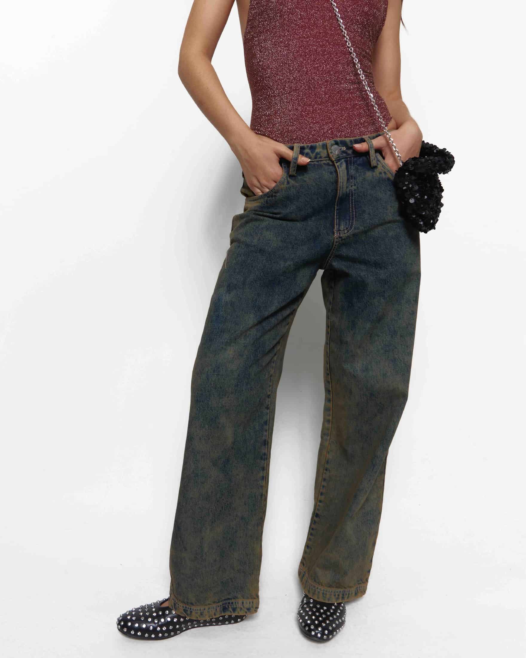 CORRODED POCKET JEANS - miniatura 1