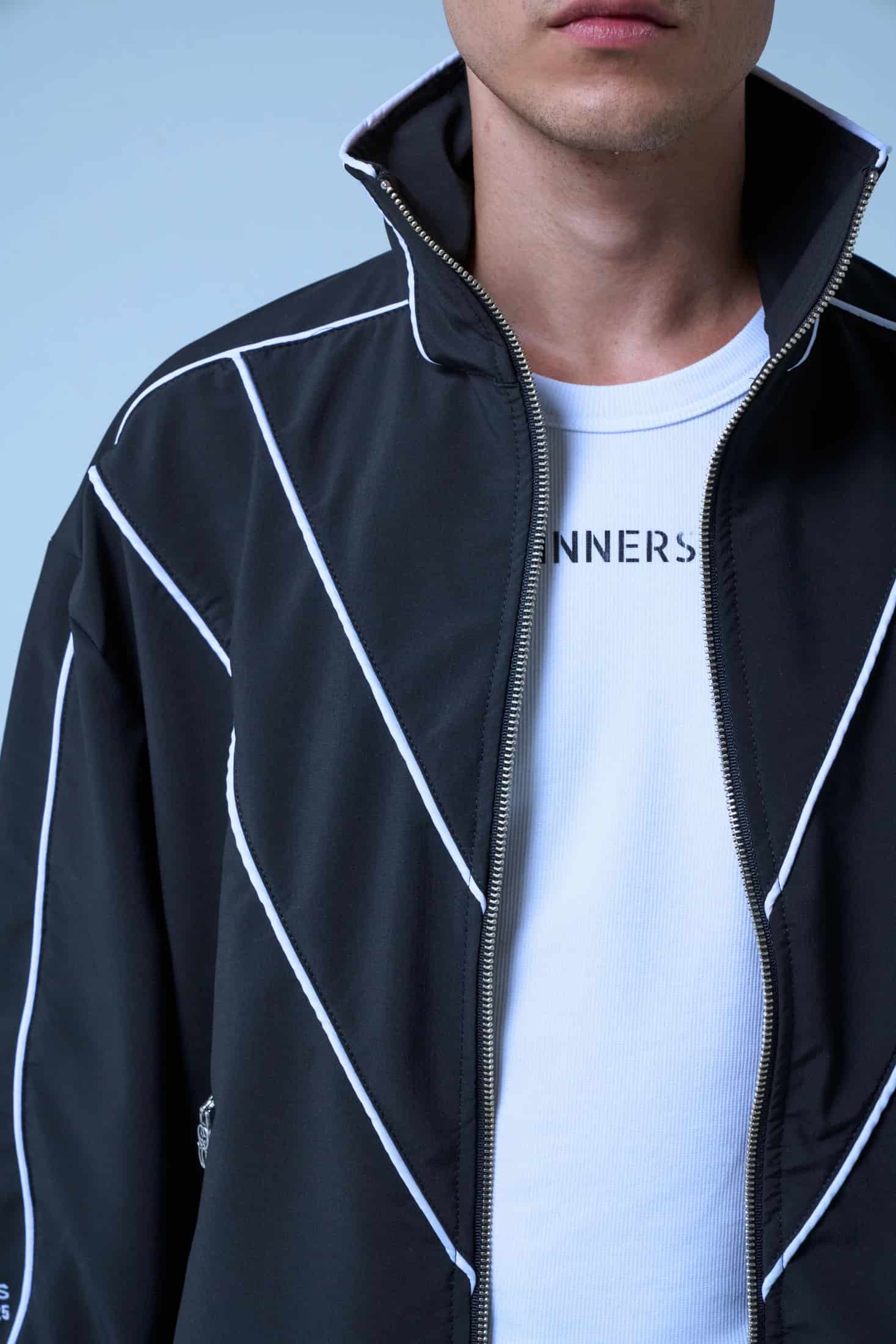 SINNERS BLACK TRACK JACKET - miniatura 8