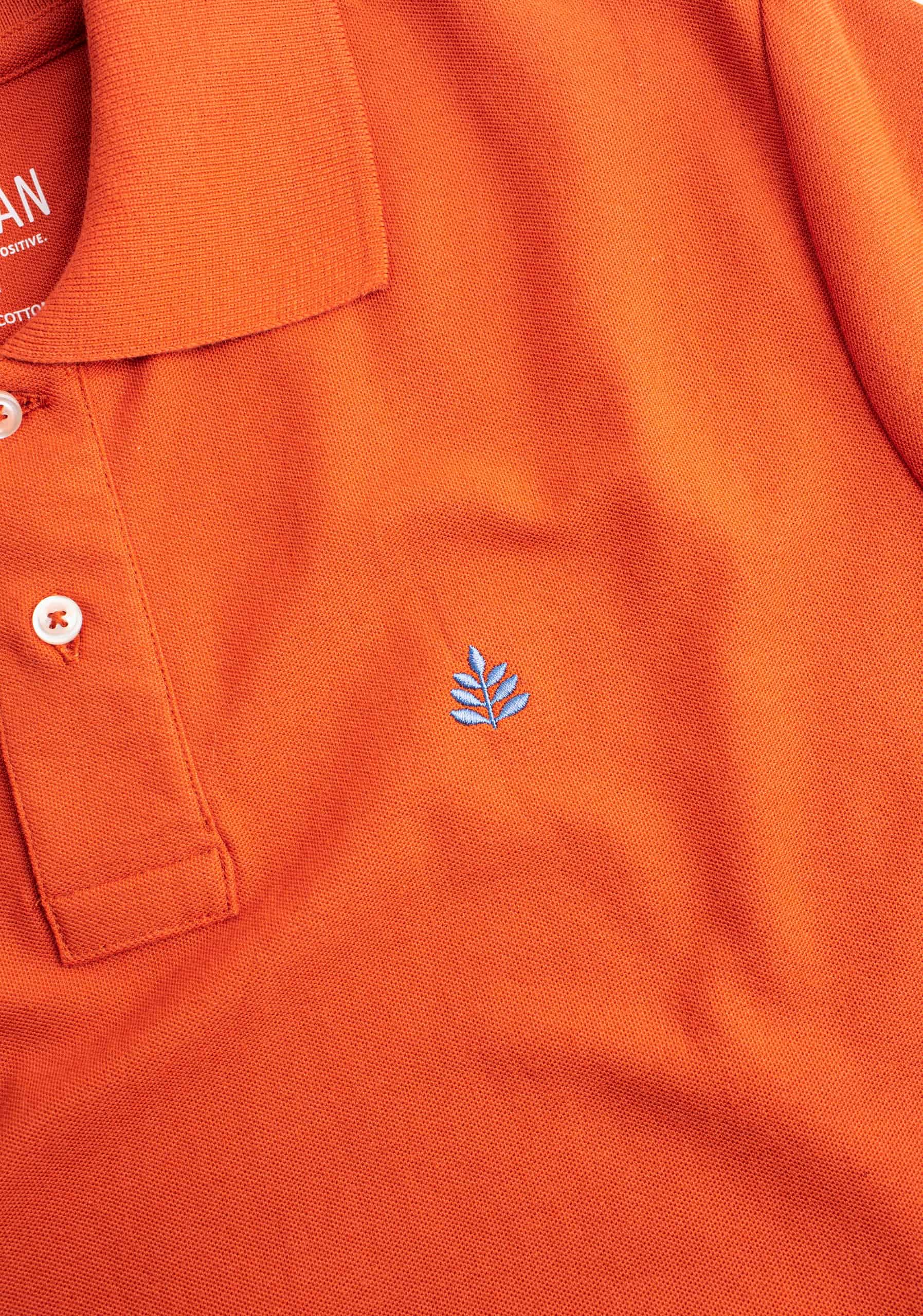 Camiseta Polo H L-Azm Terracota - miniatura 7