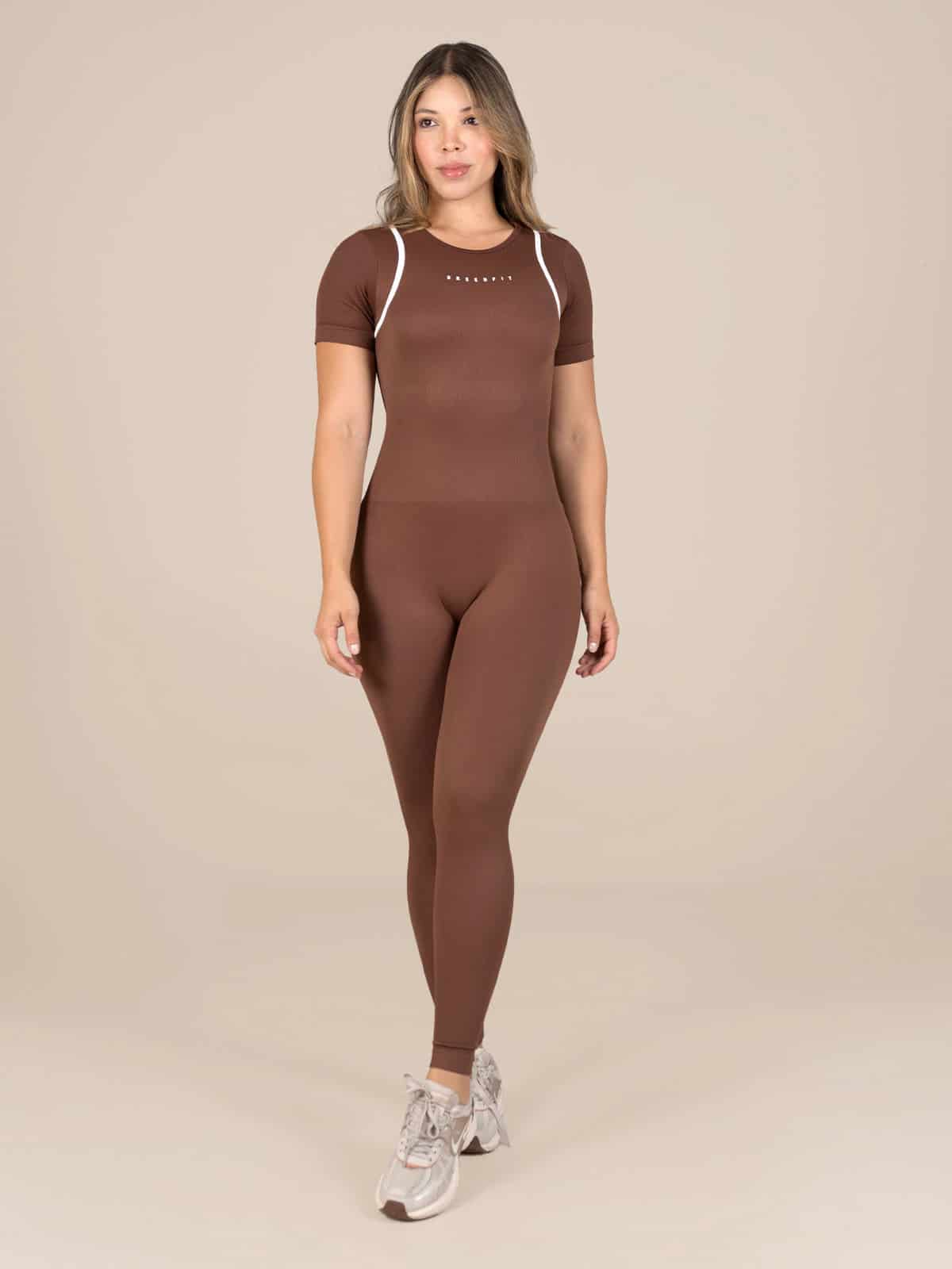 Vogue enterizo seamless cafe - miniatura 1