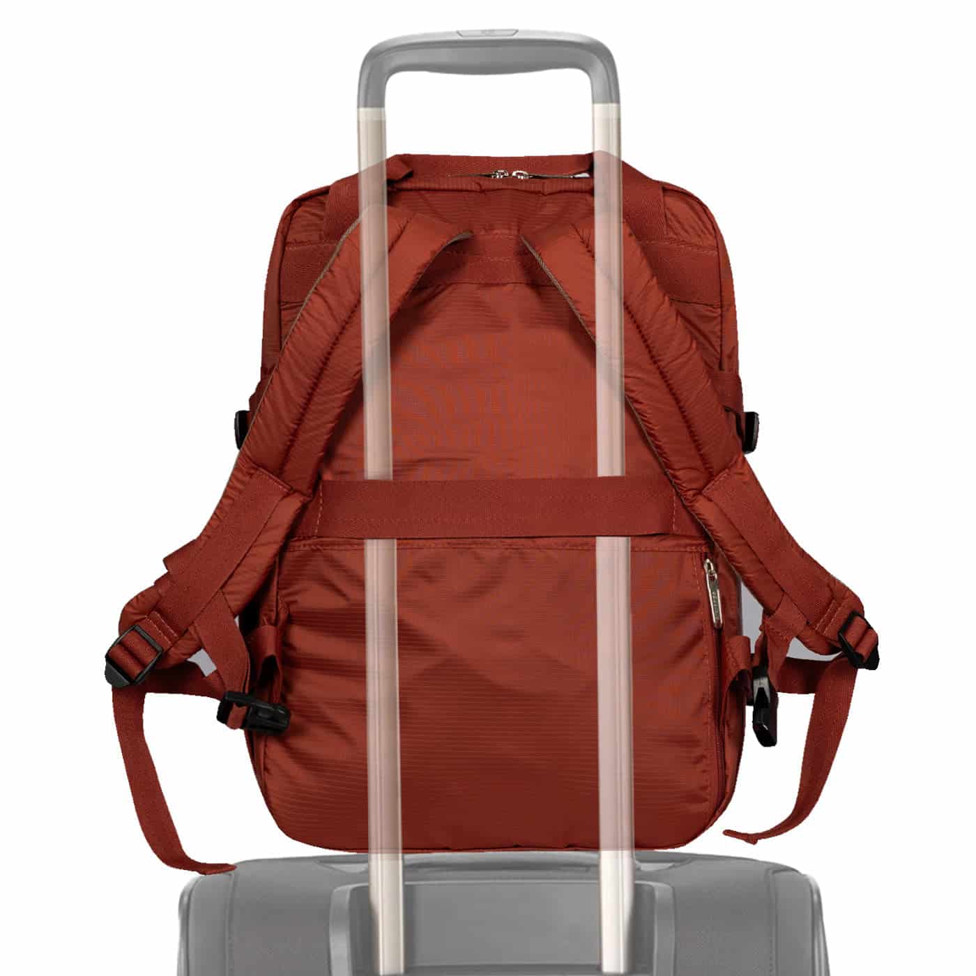 Morral One Citybags Light Rojo Carmin - miniatura 9
